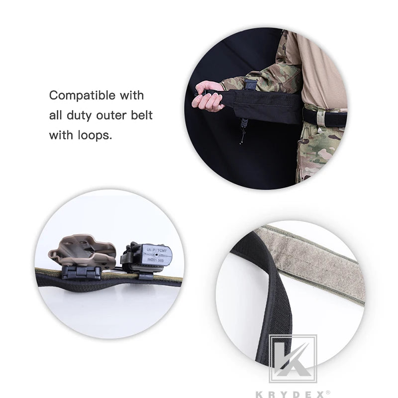 1.5" Buckleless Hook Duty Inner Belt - My Store
