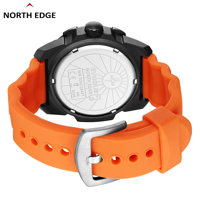 NORTH EDGE EVOQUE 2 Solar Power Watch Waterproof
