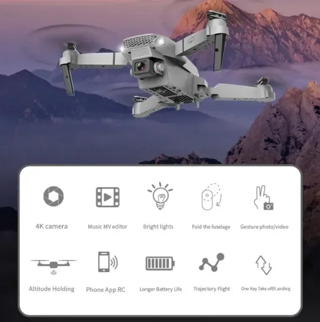 Pro Drone 4k Professional HD 8k Quadcopter