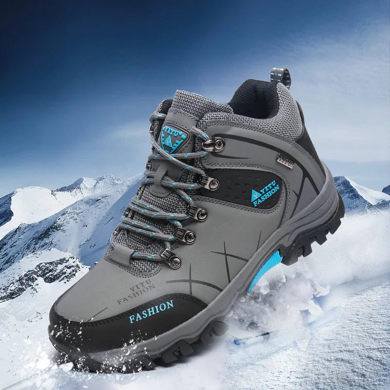 Men Hiking Waterproof Trekking Hiking Boots