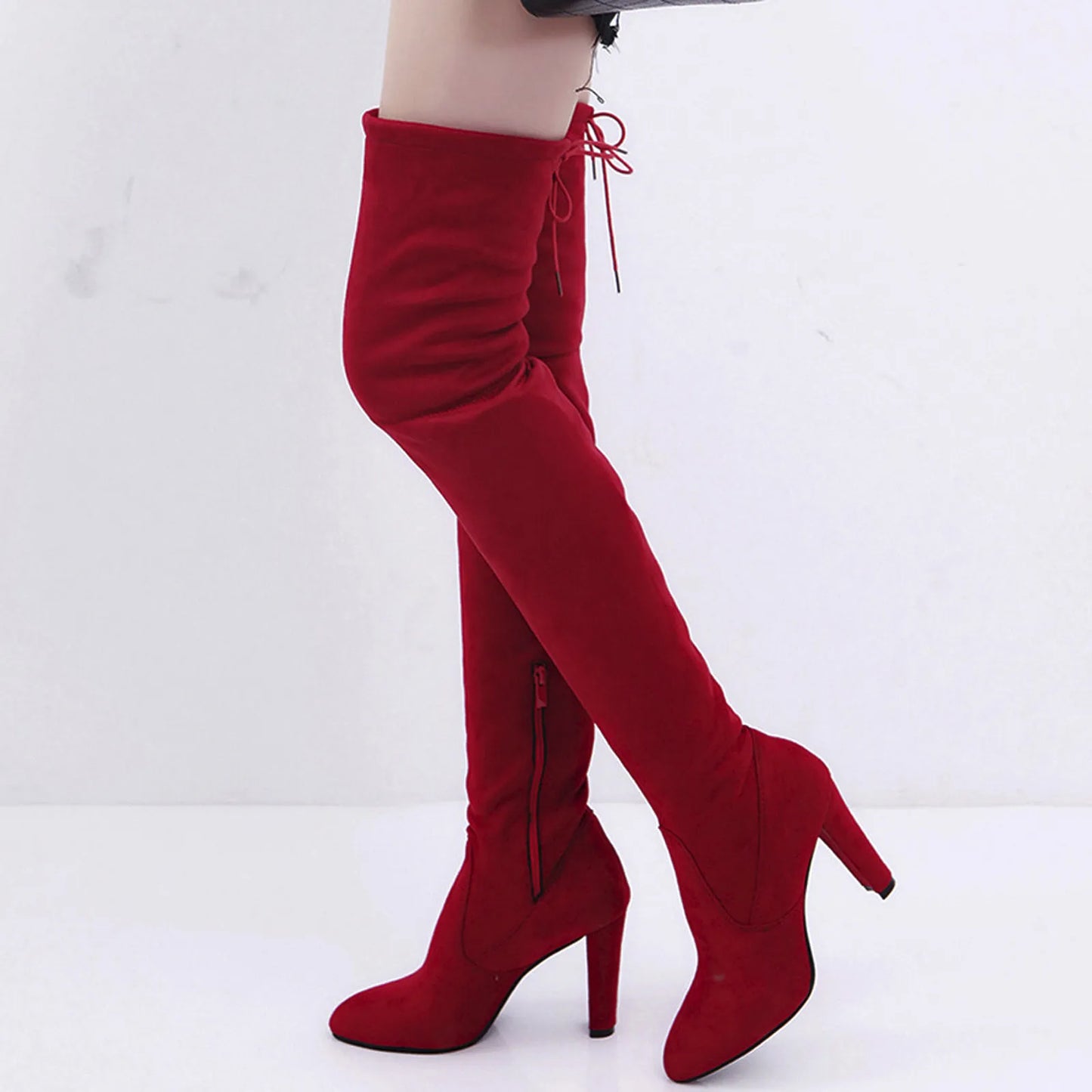 Women Stretch Thigh High Boots, Sexy Slim Over The Knee - My Store