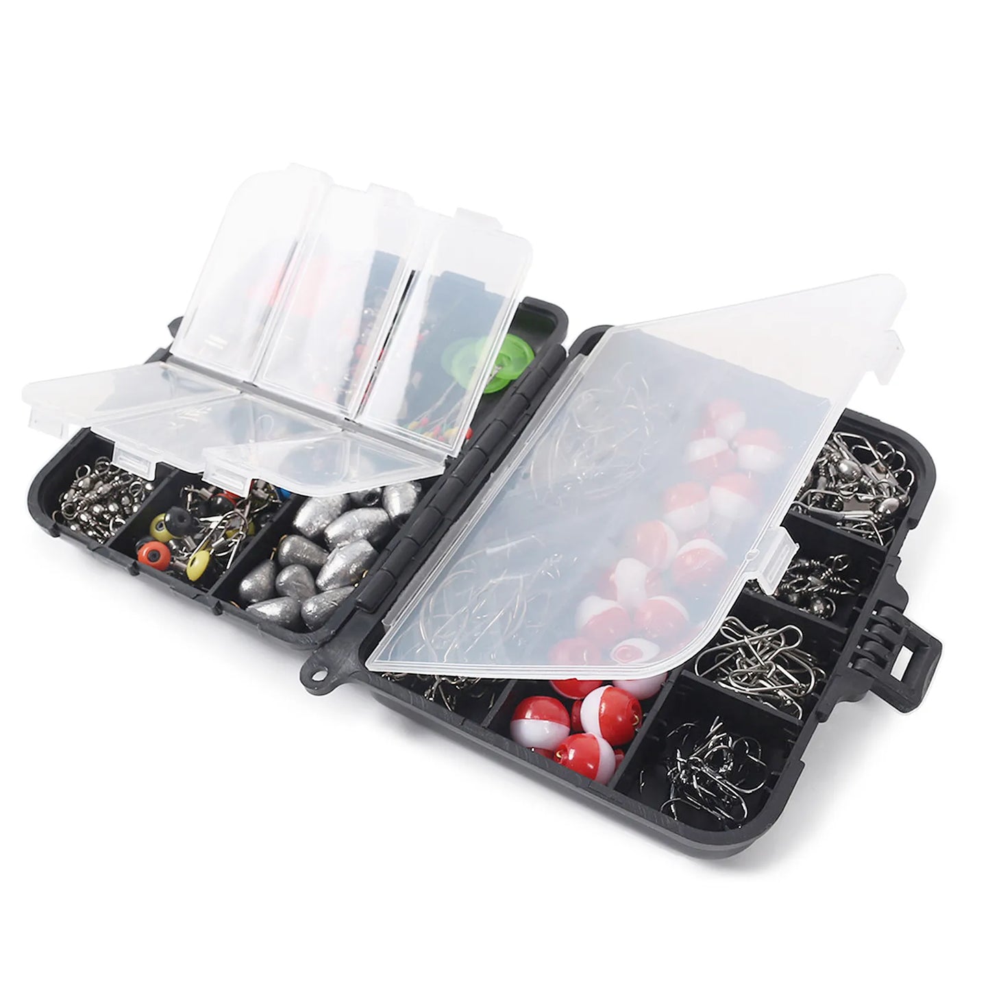 263pcs/Set Fishing Accessories Set with Tackle Box - My Store