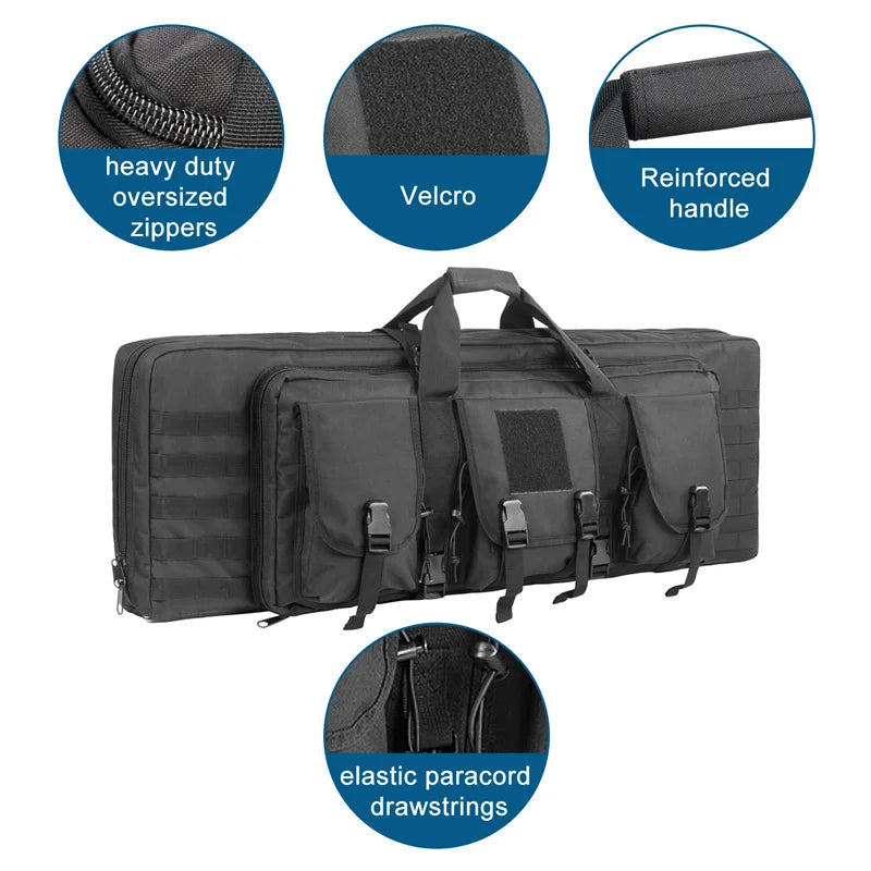 Rifle Bag Double Gun Case Backpack - My Store