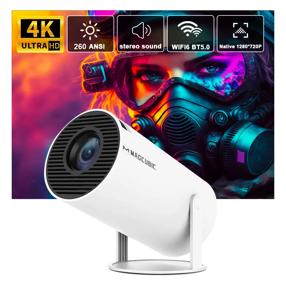 4K Home Cinema Portable Projector