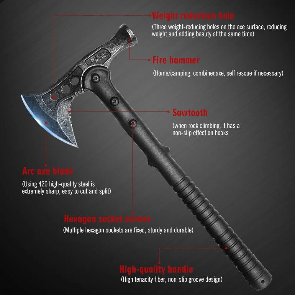 Tactical Survival Axe Multi Tool - My Store