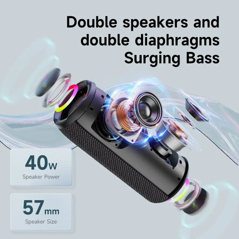 Portable Bluetooth Speaker 20W Waterproof