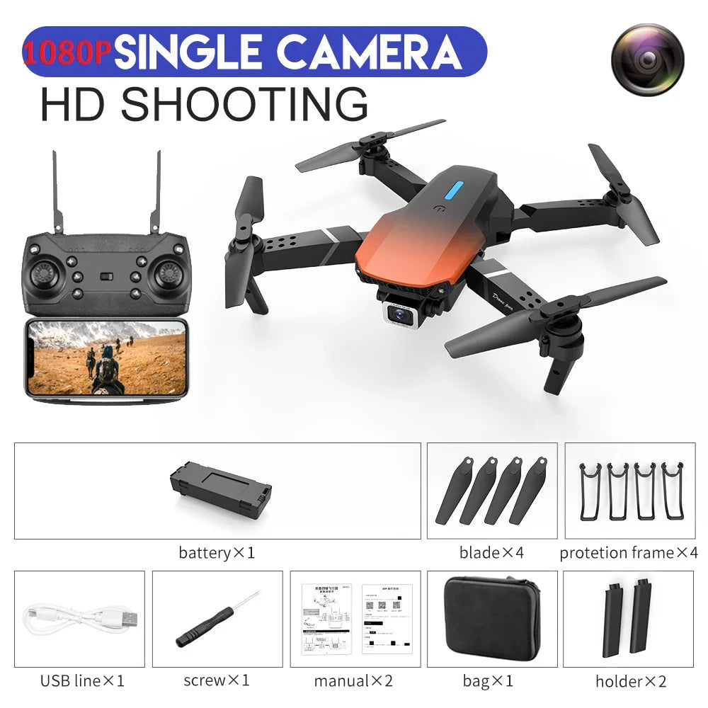 Quadcopter Drone With Wide Angle HD 4K Camera