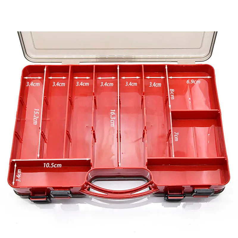 Double Sided Fishing Tackle Box - My Store