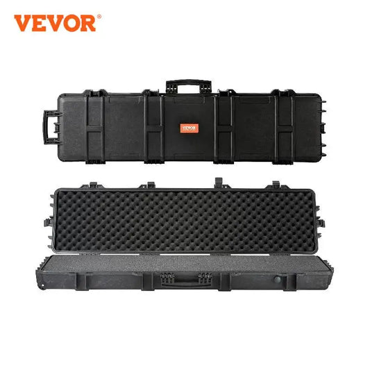 Rifle Hard Case Portable W/ 2 Casters Shockproof & Waterproof