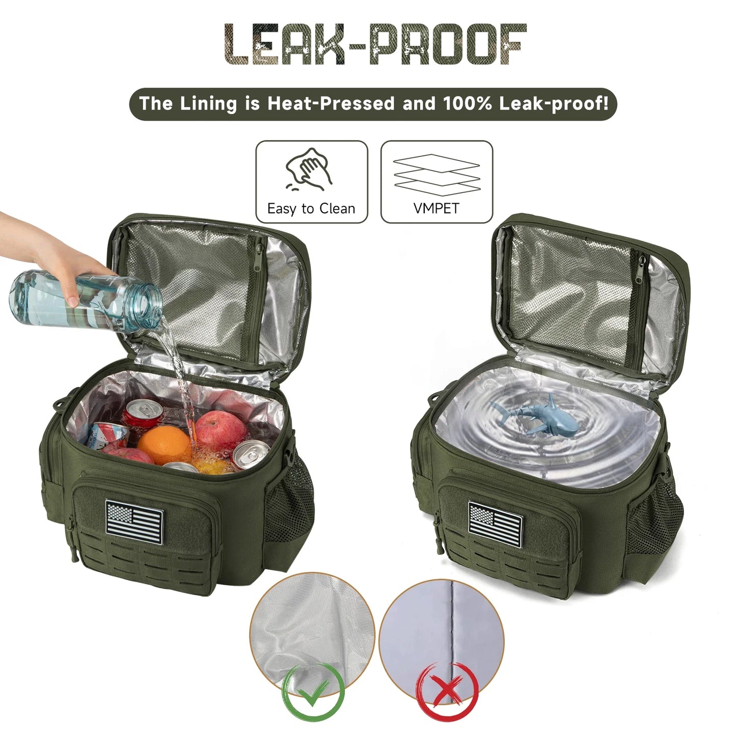 Heavy Duty Thermal Cooler Box Durable Leakproof Insulated