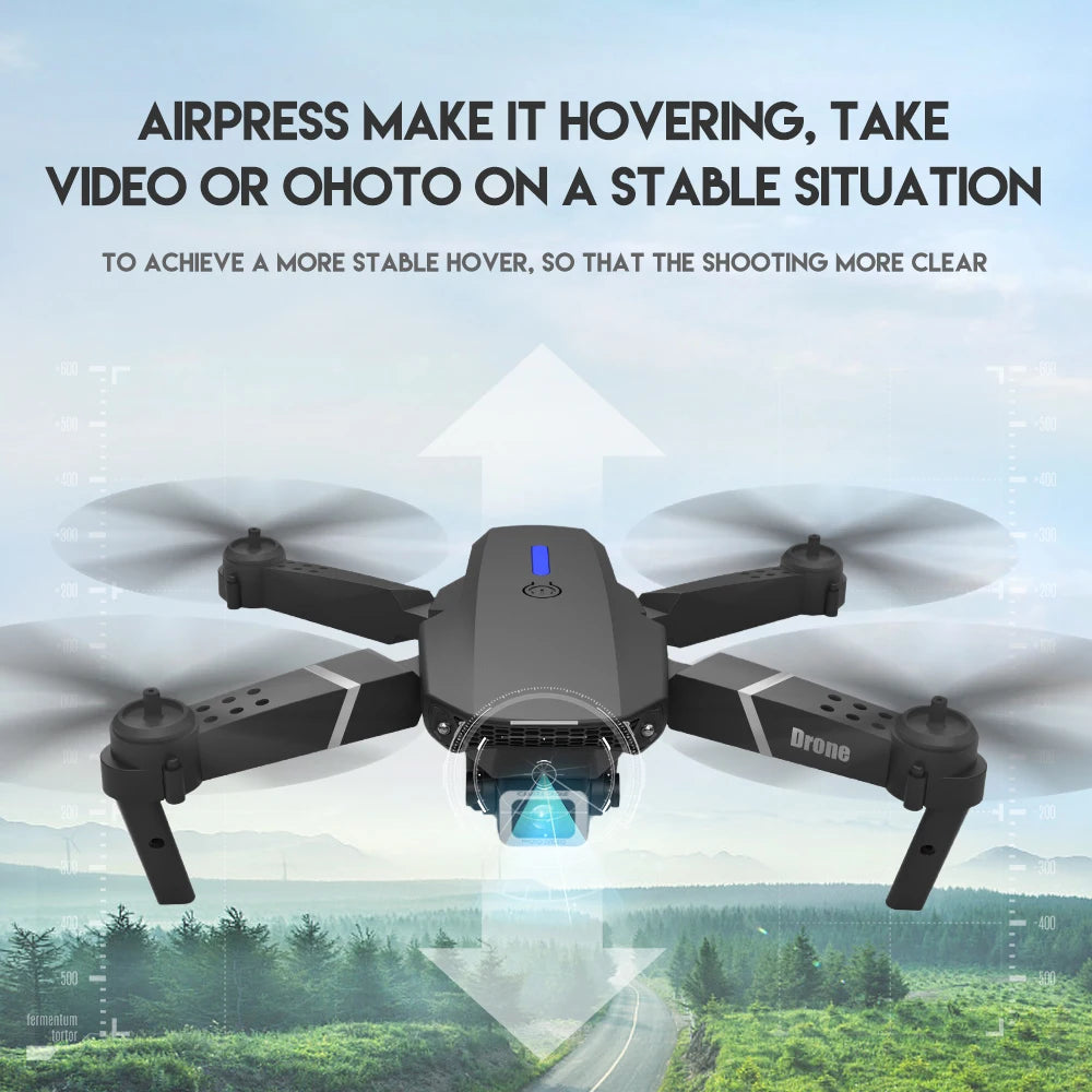 Quadcopter Drone With Wide Angle HD 4K Camera