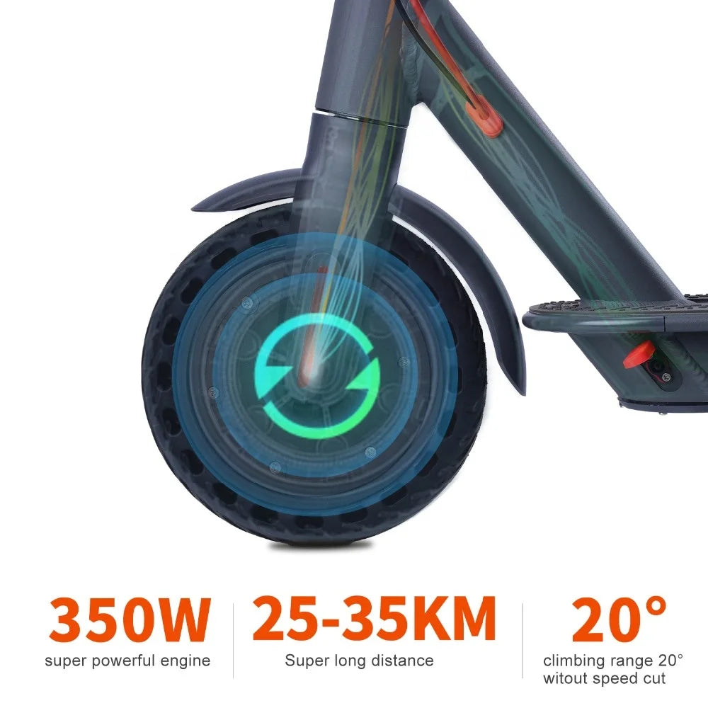 High-end adult electric scooter 350W folding, ultra-light smart mobility bike - My Store