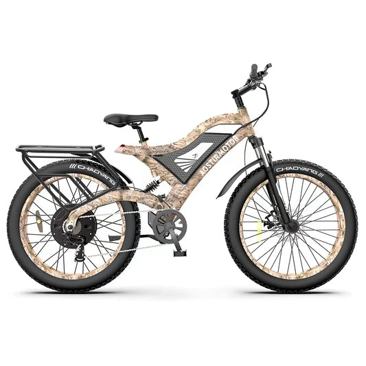 1500W 30MPH E-Bike Fat Tire Beach and Snow Bicycle