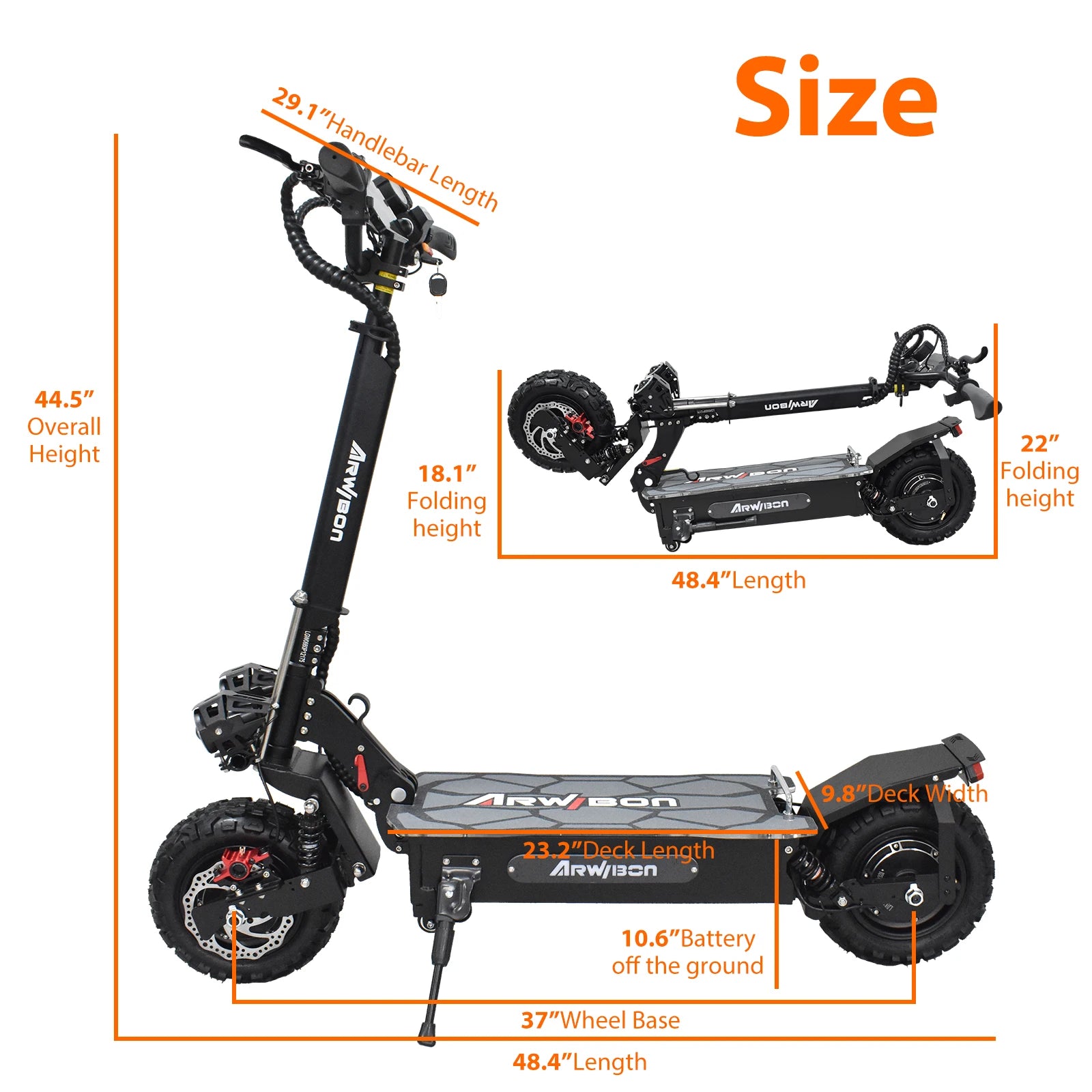 Powerful Electric Scooter, Double Motor W/Seat, 5600W - My Store