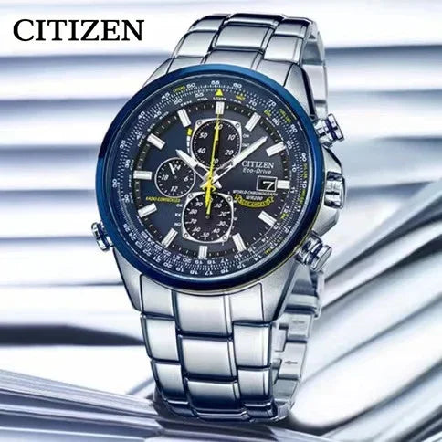 CITIZEN Luxury Quartz Calendar Waterproof Multi Function Watch