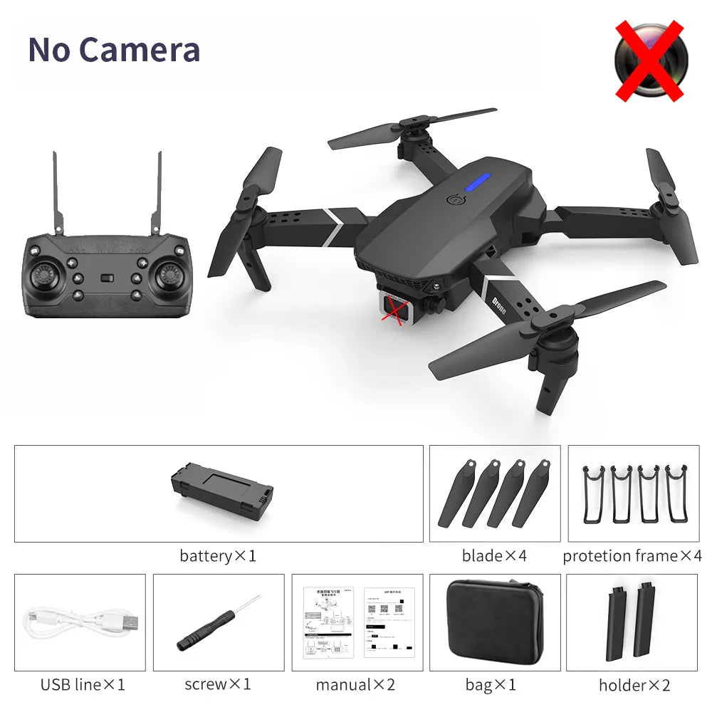 Quadcopter Drone With Wide Angle HD 4K Camera