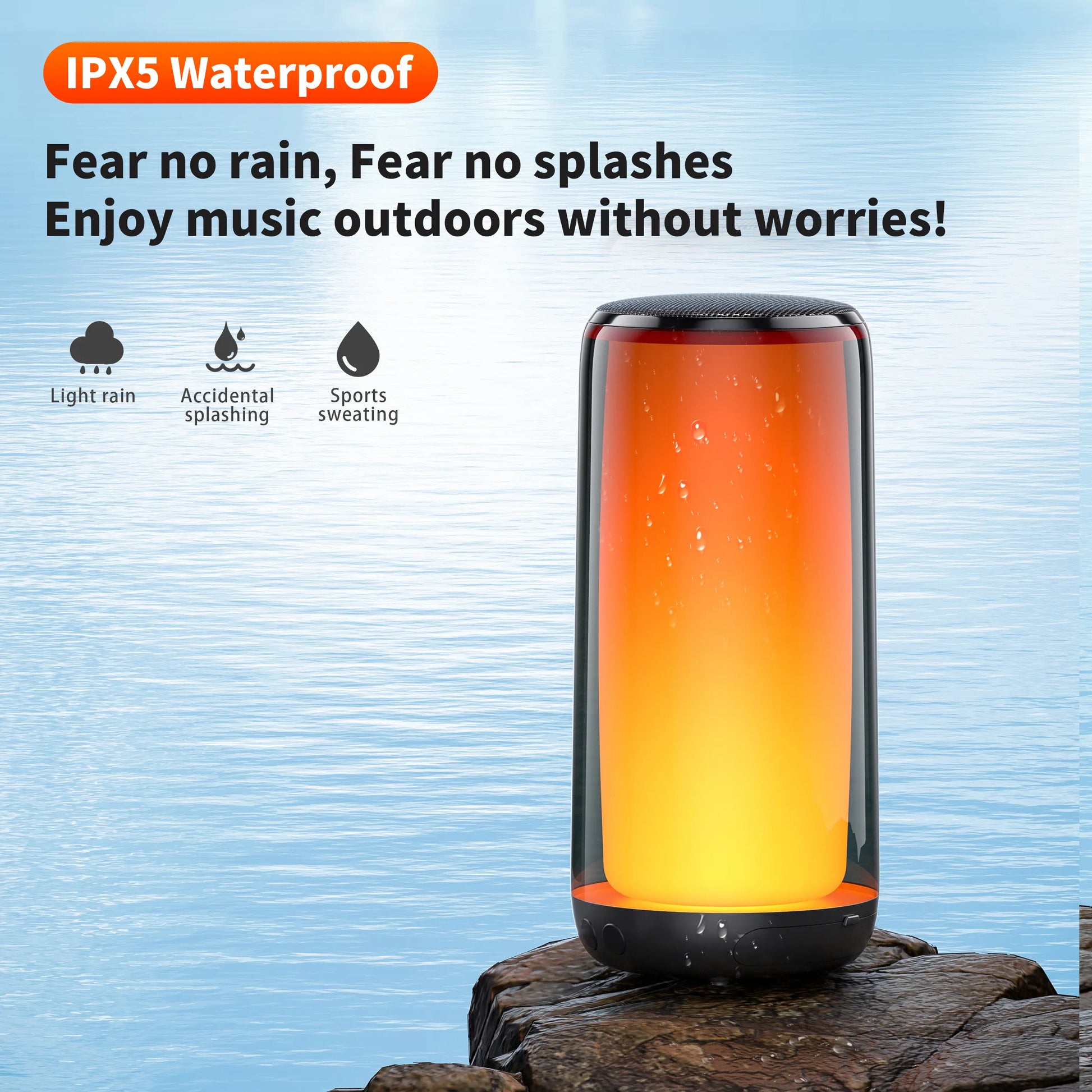 Bluetooth Speaker  Waterproof, Multiple connection modes, - My Store