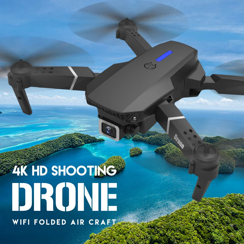 Quadcopter Drone With Wide Angle HD 4K Camera