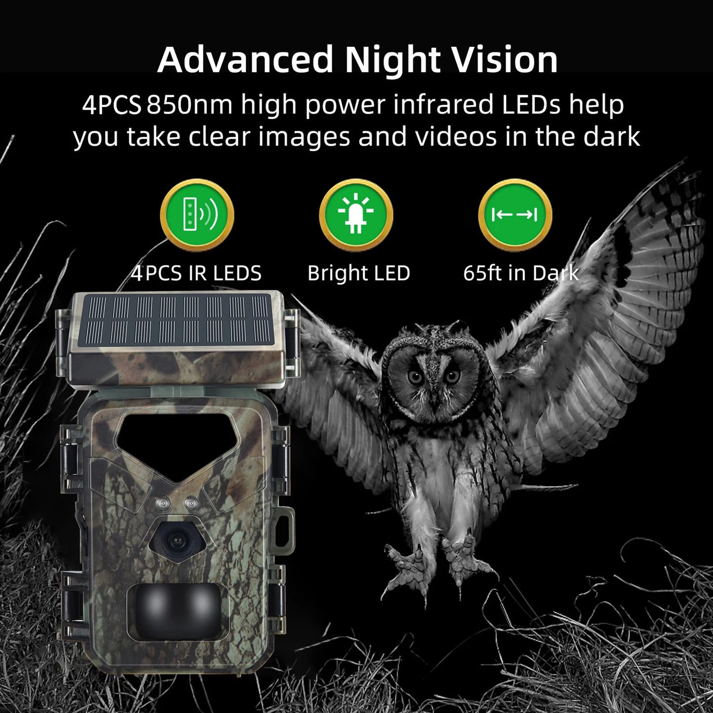 Solar Trail Camera 20MP/1080P - My Store